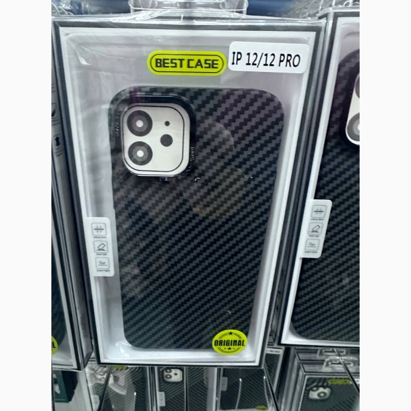 Фото 15. Карбоновый чехол iPhone 12 и iPhone 12 Pro Carbon Case with MagSafe Карбоновий чохол