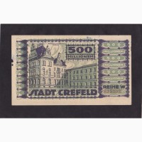 500 000 000 марок 1923г. 015302. Крефельд. Германия