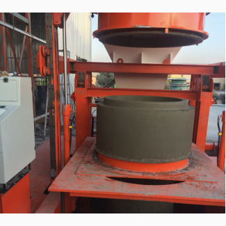 Обладнання для виробництва бетонних кілець Ø800 мм – Ø1200 мм