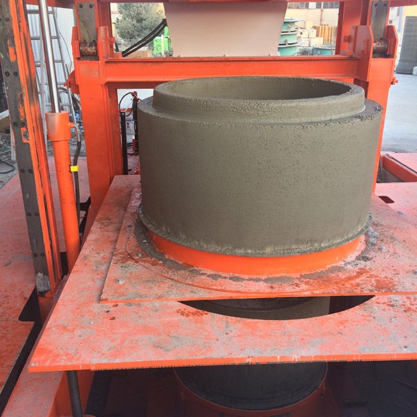 Фото 17. Обладнання для виробництва бетонних кілець Ø800 мм – Ø1200 мм