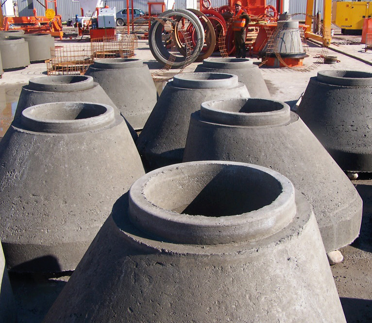 Фото 4. Обладнання для виробництва бетонних кілець Ø800 мм – Ø1200 мм