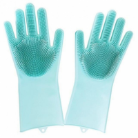 Силіконові рукавички Magic Silicone Gloves Колір: бірюзовий