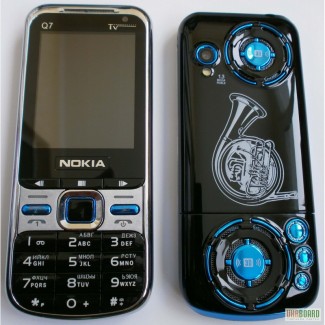 Мобильный телефон копия Nokia Q7, 2 сим карты, ТВ. Оплата при получении