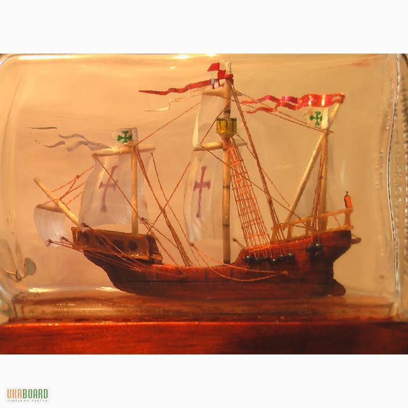 Фото 3. Продам сувенир корабль в бутылке Santa Maria 1492