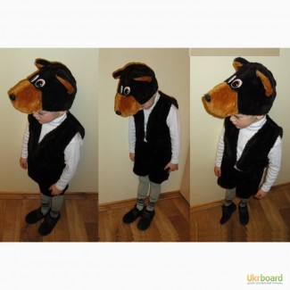 Прокат костюма медвежонка на 3-5 лет. Виноградарь