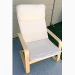 Комфортное стильное кресло икеа пелло