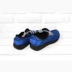 Мужские кроссовки Adidas Yeezy Boost (Blue Grey)