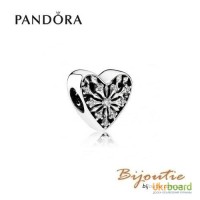 Оригинал шарм PANDORA сердце зимы 791996CZ