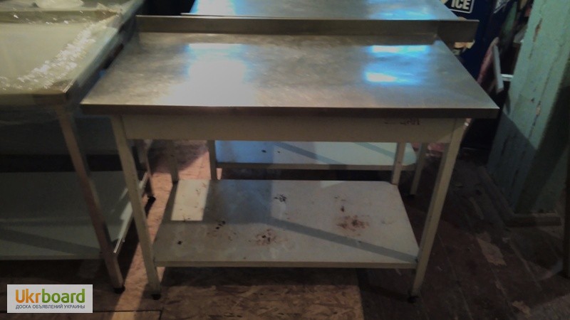 Фото 2. Стол производственный бу, стол из нержавеющей стали бу