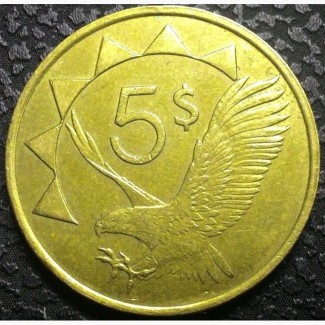 Намибия 5 долларов 1993 г