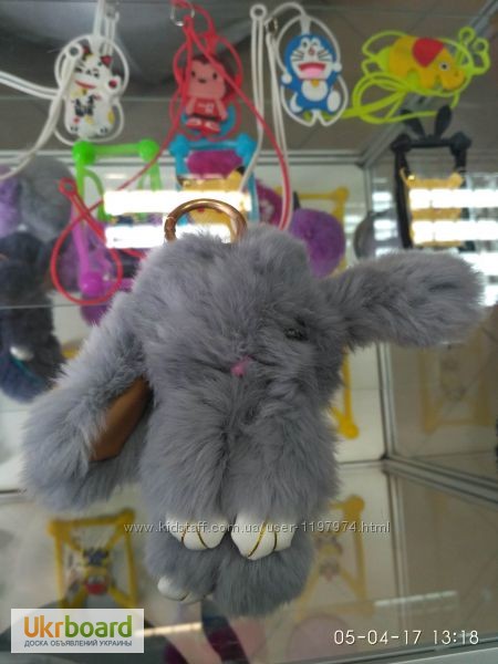 Фото 6. Кролики на сумку, ключи, кошелек! стильный брелок зайка премиум качества из меха кролика