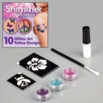 Набор для временного тату Shimmer Glitter Tattoos