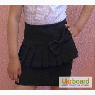 Детская юбка баска черный