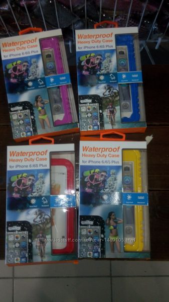 Фото 16. Чехол для iPhone 5.6.6+.7.7+ Waterproof Heavy Duty Hybrid Swimming Dive
