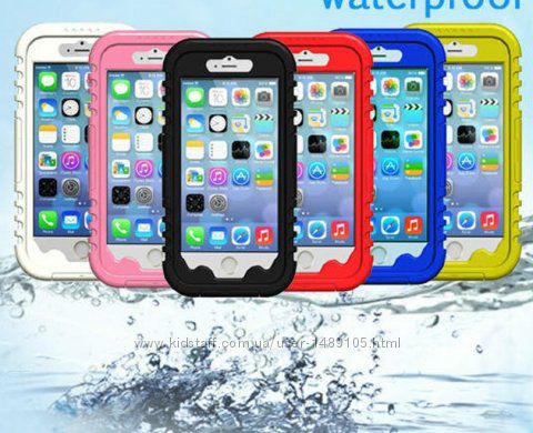 Фото 2. Чехол для iPhone 5.6.6+.7.7+ Waterproof Heavy Duty Hybrid Swimming Dive