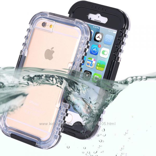 Фото 3. Чехол для iPhone 5.6.6+.7.7+ Waterproof Heavy Duty Hybrid Swimming Dive