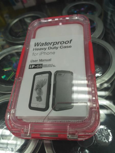 Фото 7. Чехол для iPhone 5.6.6+.7.7+ Waterproof Heavy Duty Hybrid Swimming Dive