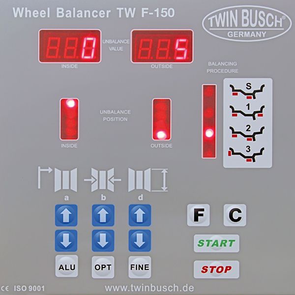 Фото 3. Балансировочный/ Балансувальний/ Wheel balancer стенд Twin Busch TW F-150
