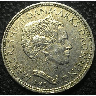 Дания 10 крон 1979 год