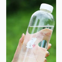 Remax Glass Bottle RT-CUP32 Bear 1000ml мишка Прозрачная Стеклянная бутылка для спорта