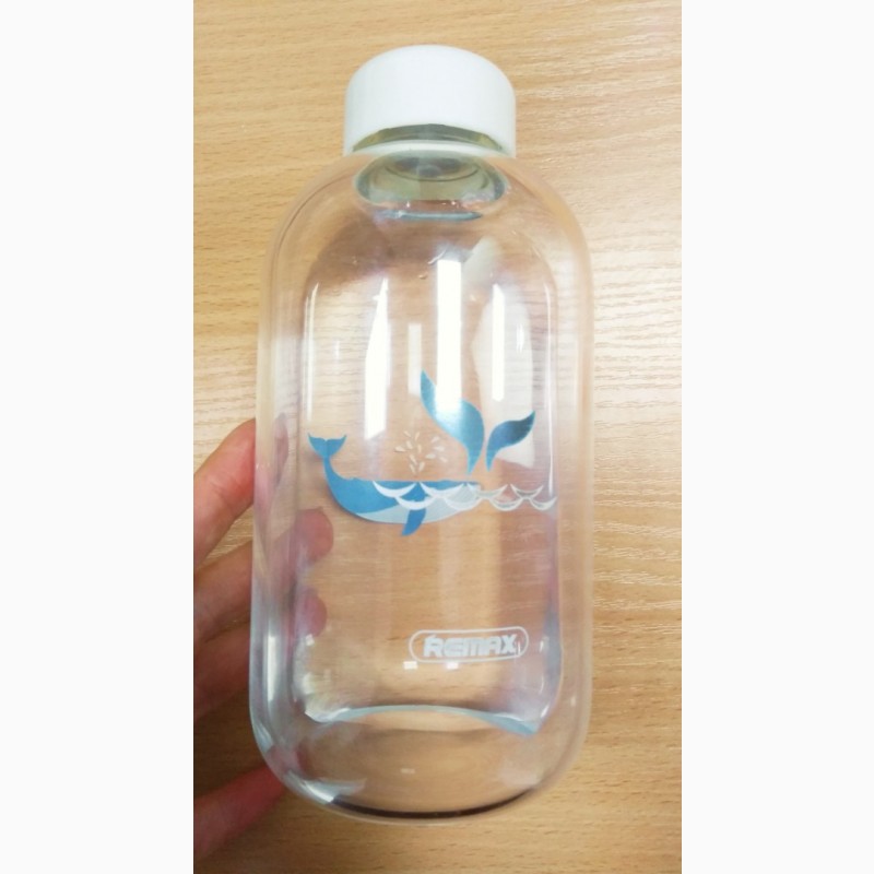 Фото 3. Remax Glass Bottle RT-CUP32 Bear 1000ml мишка Прозрачная Стеклянная бутылка для спорта