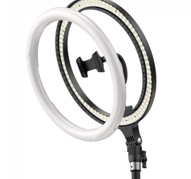 Фото 4. Кольцевая LED лампа Стойка-тринога Baseus Live Stream Holder 12inch Light Ring Стойка