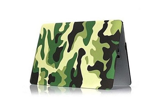 Фото 2. Военный Чехол для MacBook 2020 13.3 Air/Pro M1 с камуфляжным принтом Хаки пластиковый