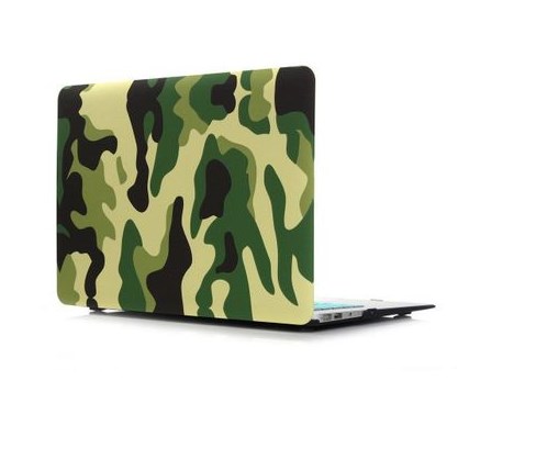 Фото 7. Военный Чехол для MacBook 2020 13.3 Air/Pro M1 с камуфляжным принтом Хаки пластиковый