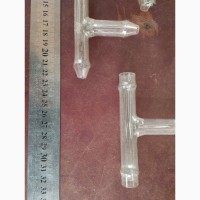 Стеклянная Т-образная трубка Y-образні соединение шланга, лабораторный тройник