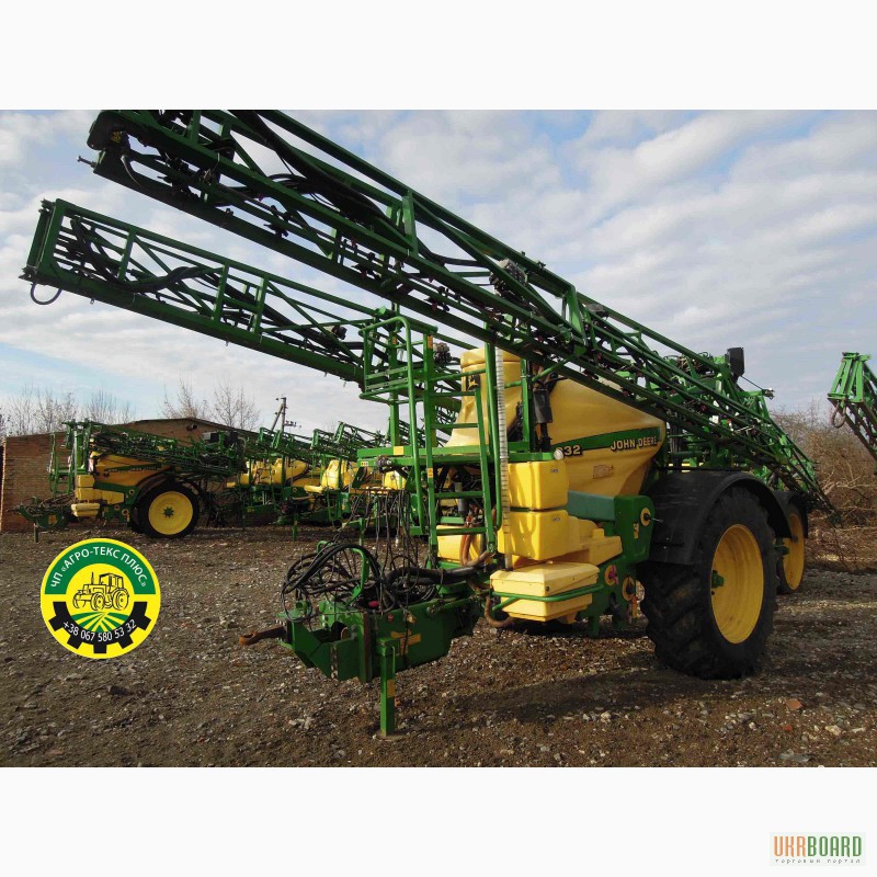 Фото 3. Опрыскиватель John Deere 832 (Джон Дир 832), в наличии 2 ед