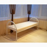 Кровати металлические для общежитий, двухъярусные кровати для рабочих, односпальные