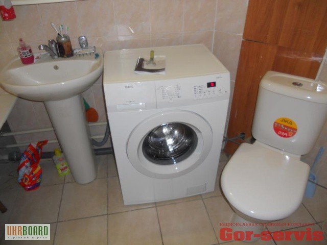 Фото 2. Установка стиральной машины в Одессе.
