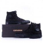 Кеды Converse черные(монохром) высокие и низкие
