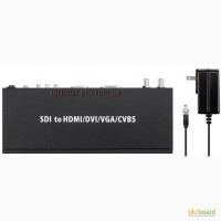 Конвертер-сплиттер-удлинитель SDI в CVBS/HDMI/VGA/DVI