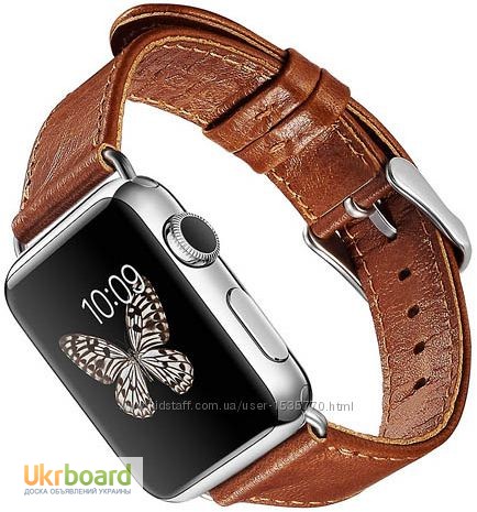 Фото 10. Ремешок Icarer для Apple Watch кожаный 42мм Ремешок Icarer для Apple Watch Luxury
