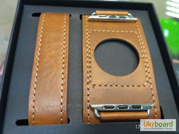 Фото 3. Ремешок Icarer для Apple Watch кожаный 42мм Ремешок Icarer для Apple Watch Luxury
