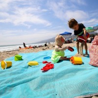 Пляжный коврик, пляжная подстилка, коврик Антипесок 150Х200 СМ