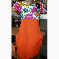 Продам новое платье р. 42/44 ( оранж )