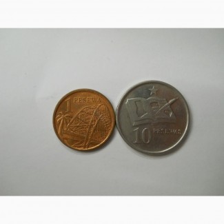 Монеты Ганы (2 штуки)