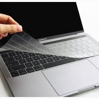 Case keyboard MacBook Air M1 13.3 2020 A2337 Clear прозрачная силиконовая накладка клавиа