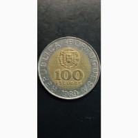 100 эскудо. 1989г. Португальская Республика