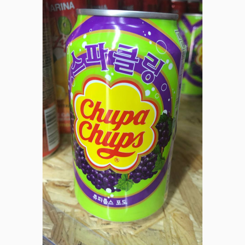 Фото 11. Газированный напиток со вкусом детства от Chupa-Chups Strawberry Cream Газировка Чупа чупc
