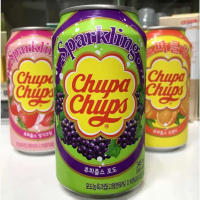 Газированный напиток со вкусом детства от Chupa-Chups Strawberry Cream Газировка Чупа чупc