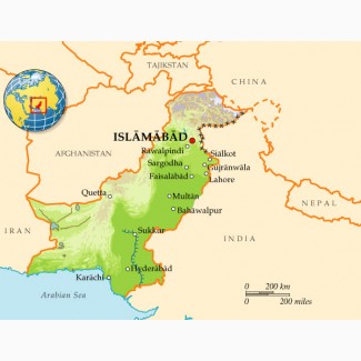 Доставка ванатажу з Пакистана