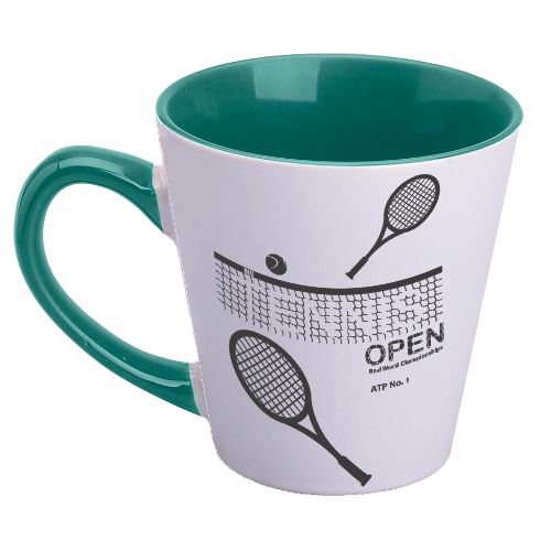 Фото 14. Чашка Великий Теніс принт тенісні ракетки тенісний м#039;ячик, для тенісу