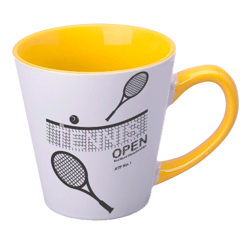 Фото 16. Чашка Великий Теніс принт тенісні ракетки тенісний м#039;ячик, для тенісу