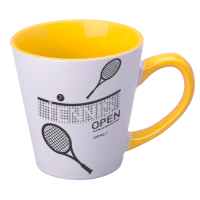 Чашка Великий Теніс принт тенісні ракетки тенісний м#039;ячик, для тенісу