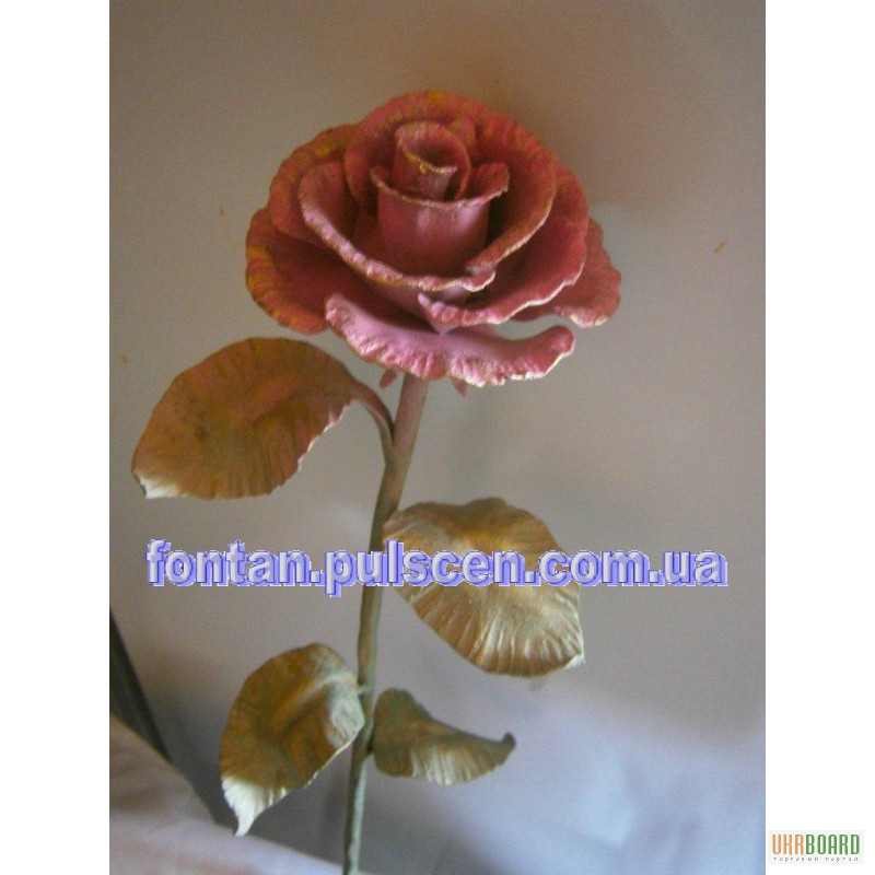 Фото 2. Кована роза -хороший подарок девушки и оригинальный предмет интерьера