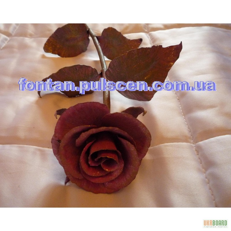 Фото 3. Кована роза -хороший подарок девушки и оригинальный предмет интерьера