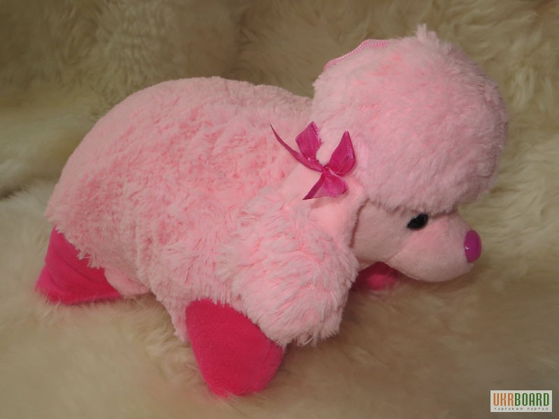 Фото 3. Подушка-игрушка Розовый пудель